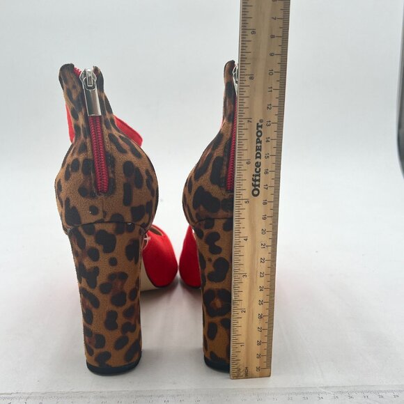 XYD Women Office Lady Closed Pointed Toe Cutout Casual Dress Pumps Booties - Picture 5 of 8